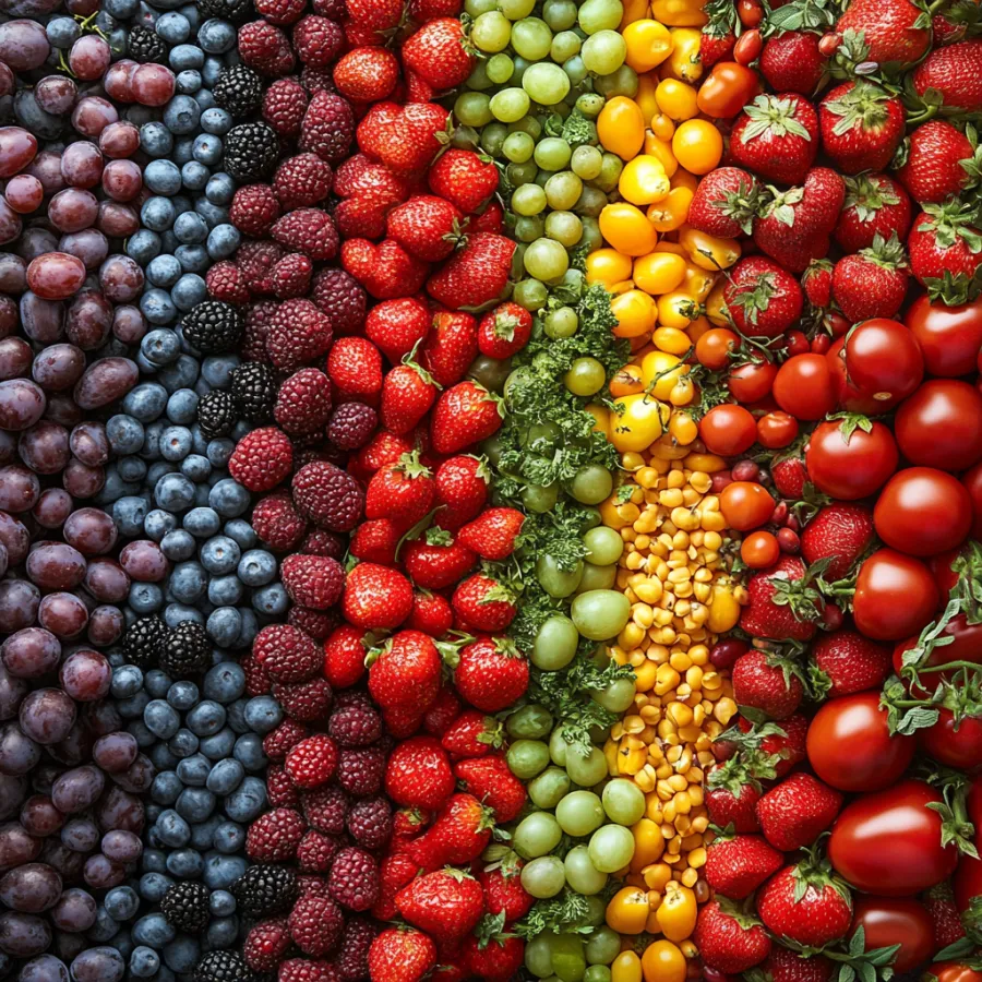 Imagem Arco-íris-de-nutrientes